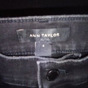 Ann Taylor Black Jeans Size 4